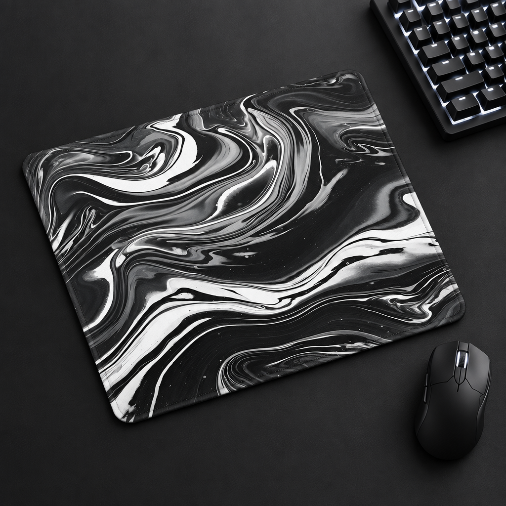 Liquid Marble Mouse Pad & Extended Desk Mat