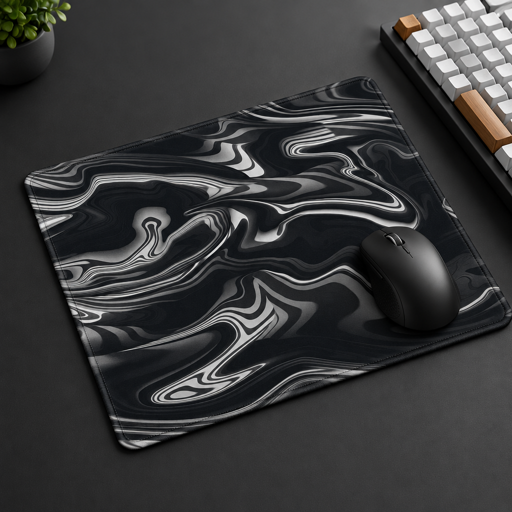 Liquid Marble Mouse Pad & Extended Desk Mat