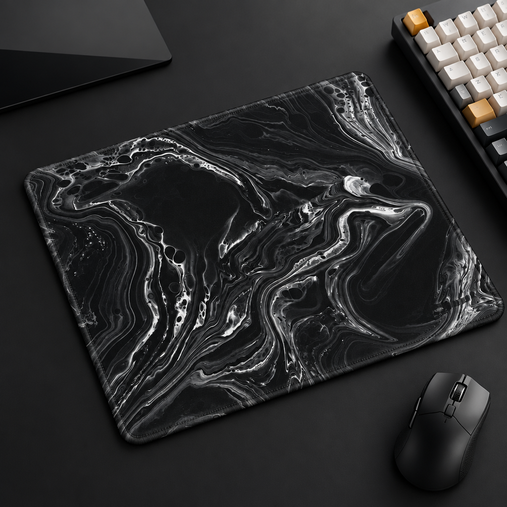 Liquid Marble Mouse Pad & Extended Desk Mat