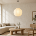 Japanese Rice Paper Pendant Light | Dimmable Wabi-Sabi Lamp