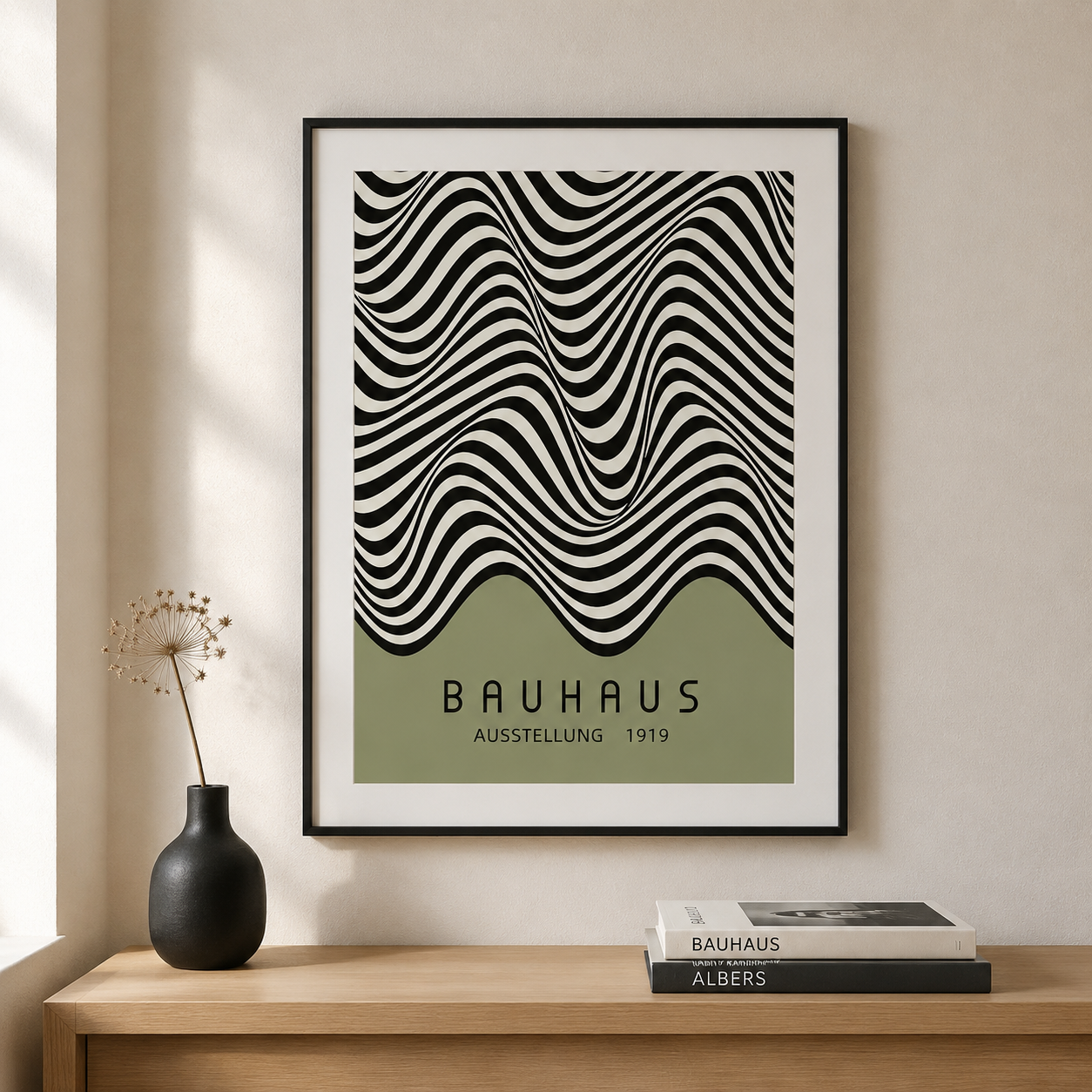 Bauhaus Geometric Canvas Prints – Modern Abstract Wall Art