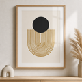 Modern Geometric Giclée Canvas Prints – Minimalist Wall Art (Unframed)