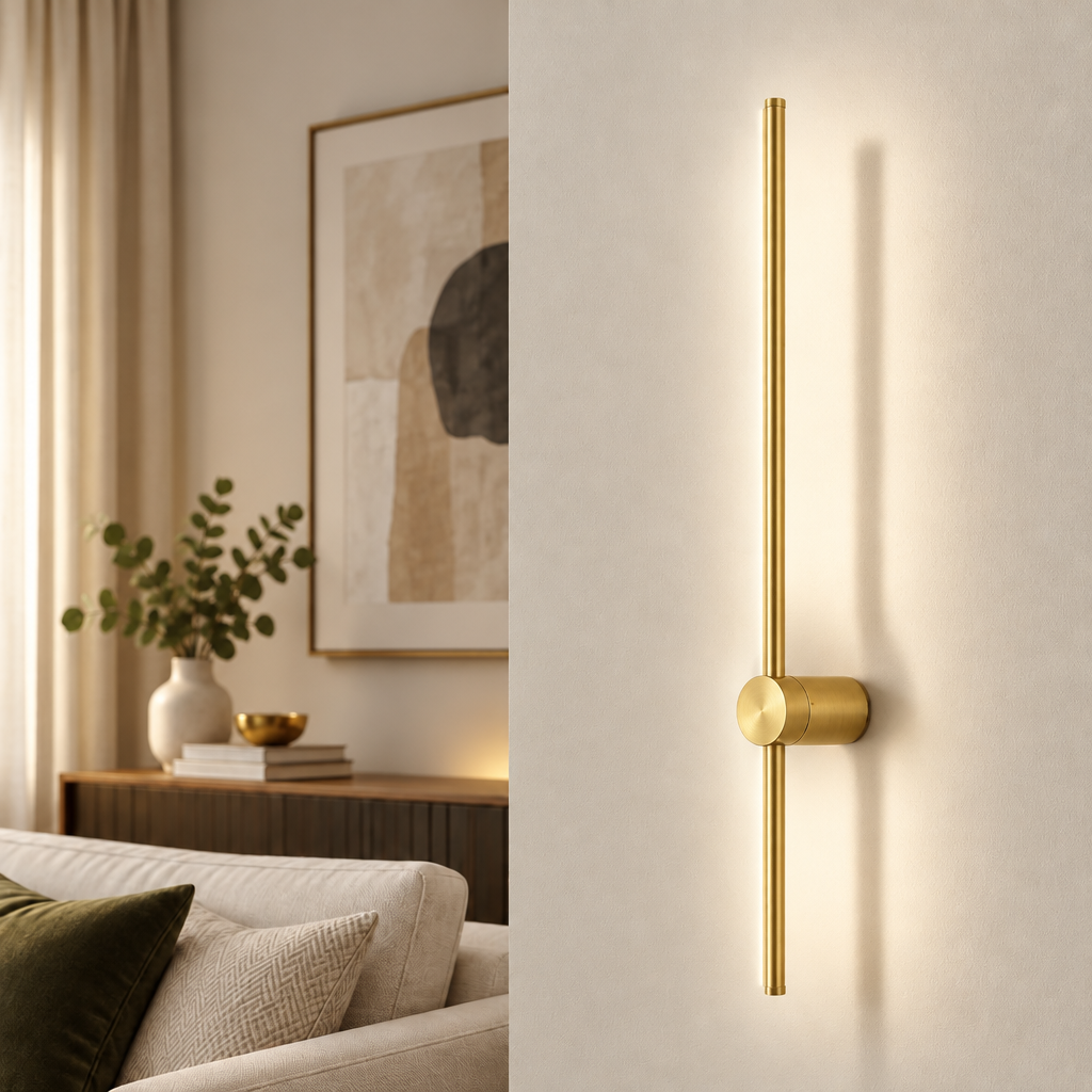 360° Rotatable Touch Dimmable LED Wall Lamp