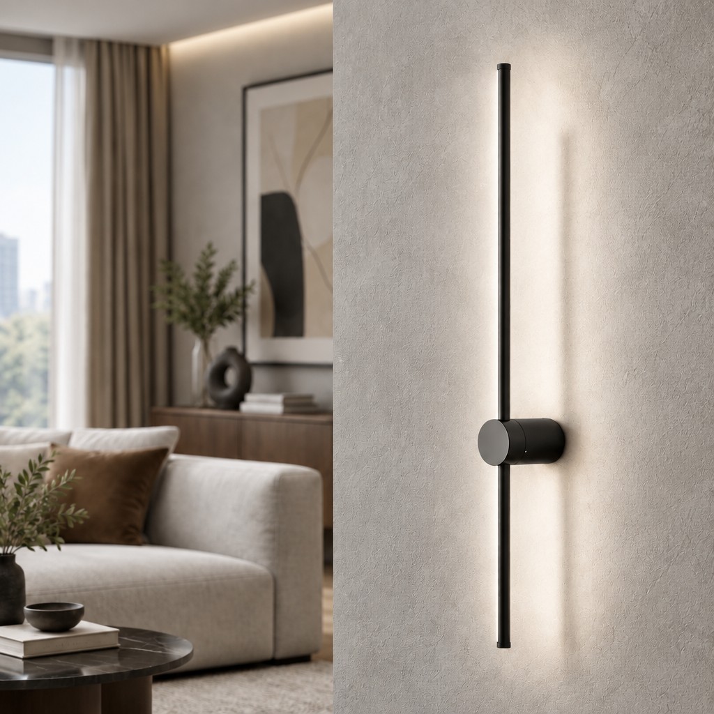 360° Rotatable Touch Dimmable LED Wall Lamp