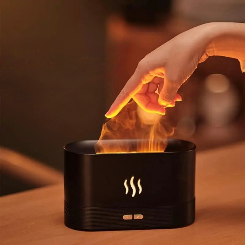 Essential Oil Water Flame Aromatherapy Diffuser