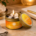 Vela de Soja de Afirmación 3 oz – Lata de Vela para Mindfulness e Intención