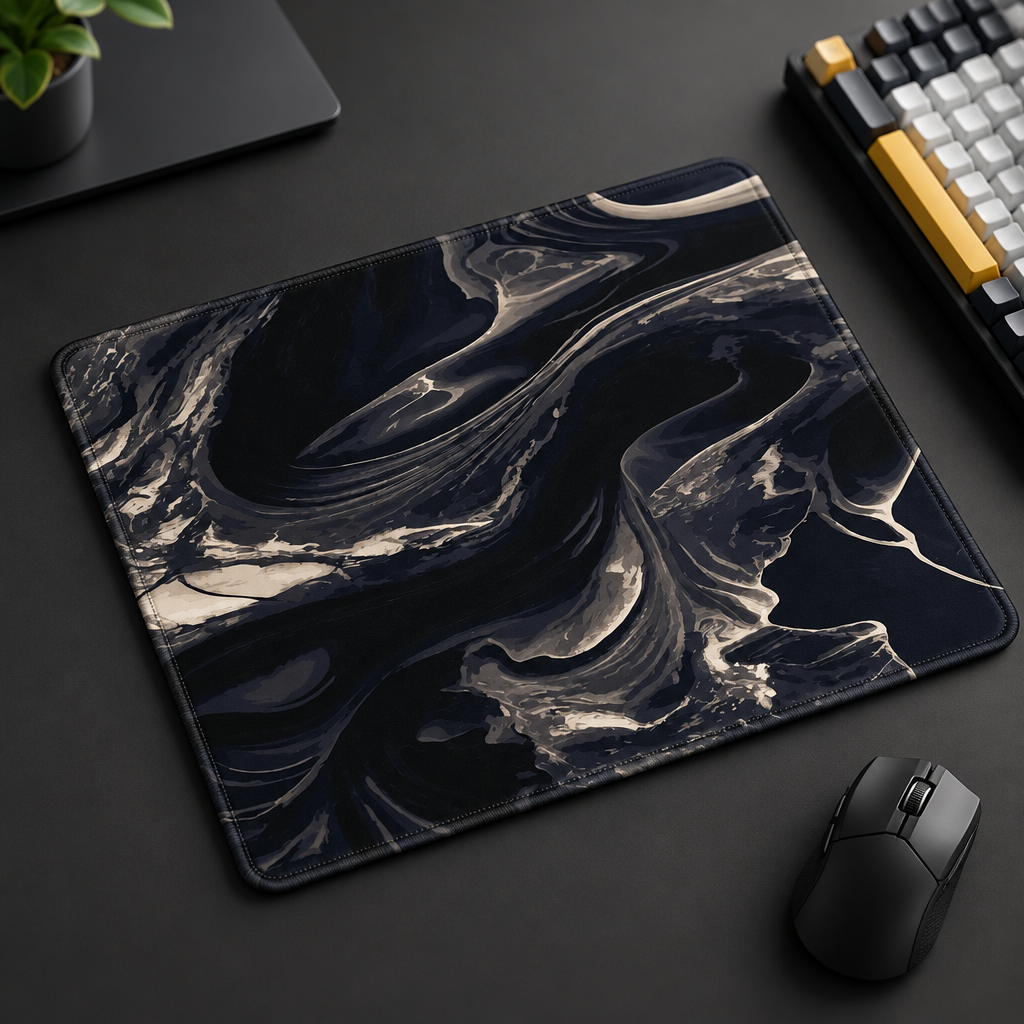 Liquid Marble Mouse Pad & Extended Desk Mat