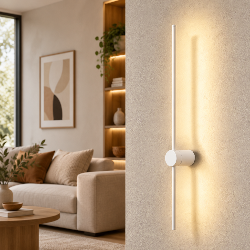 360° Rotatable Touch Dimmable LED Wall Lamp