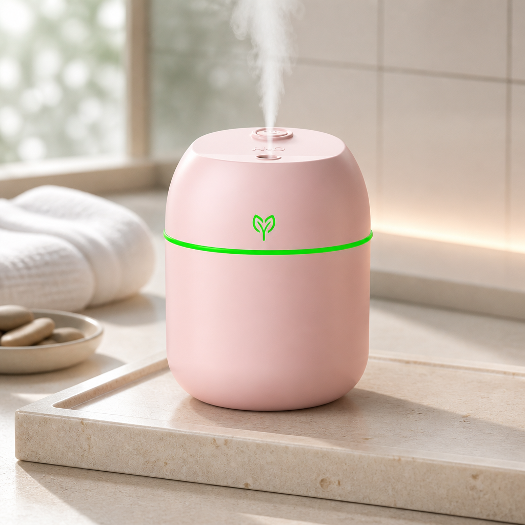 Mini Nano Ultrasonic Humidifier – 220ml USB Portable Design