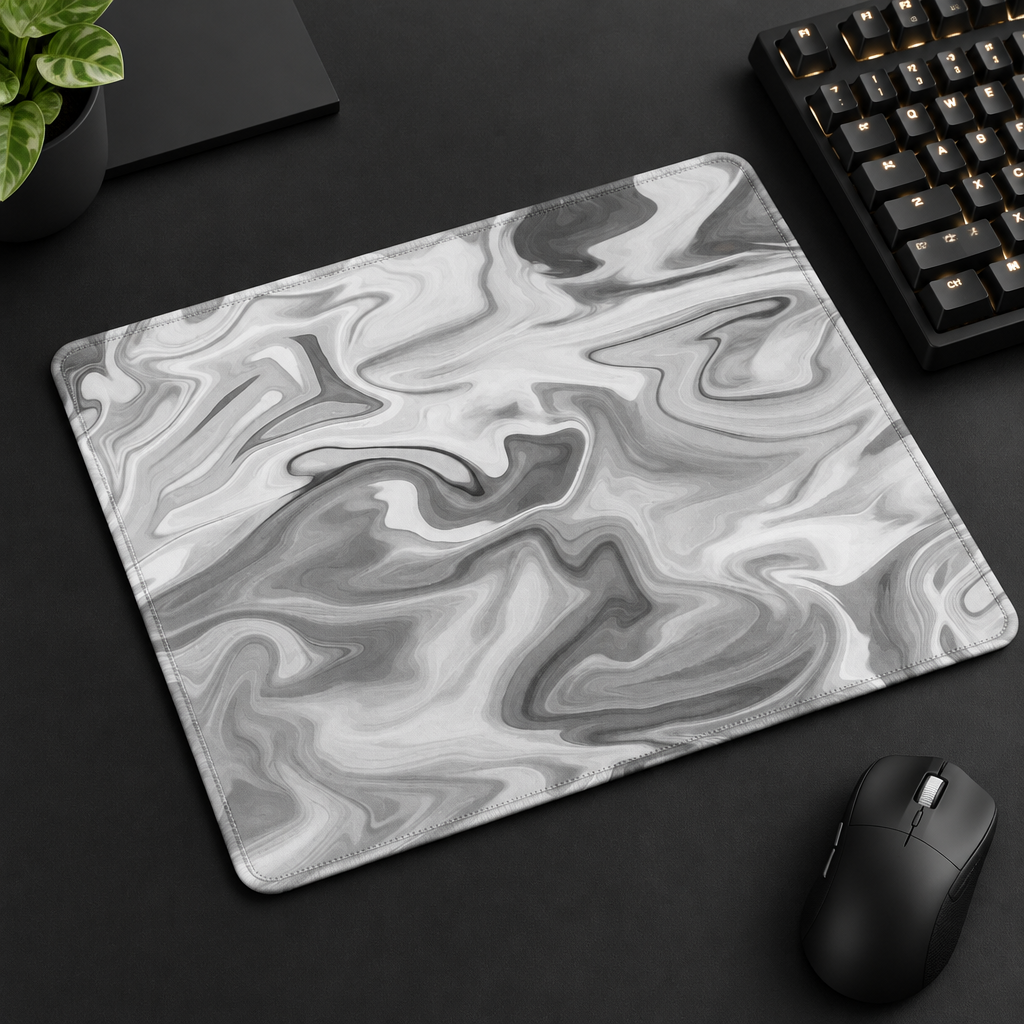 Liquid Marble Mouse Pad & Extended Desk Mat