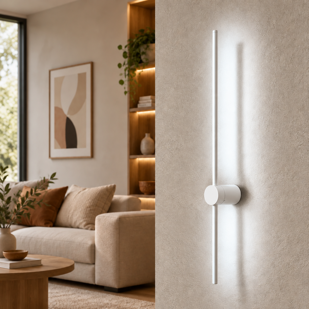 360° Rotatable Touch Dimmable LED Wall Lamp