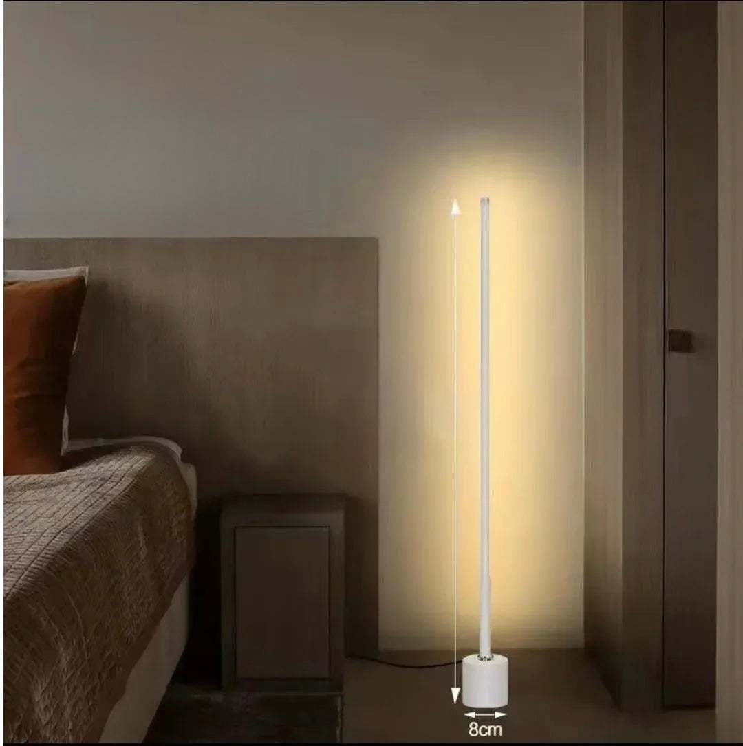 Minimal LED Floor Lamp – Dimmable Modern Ambient Standing Light