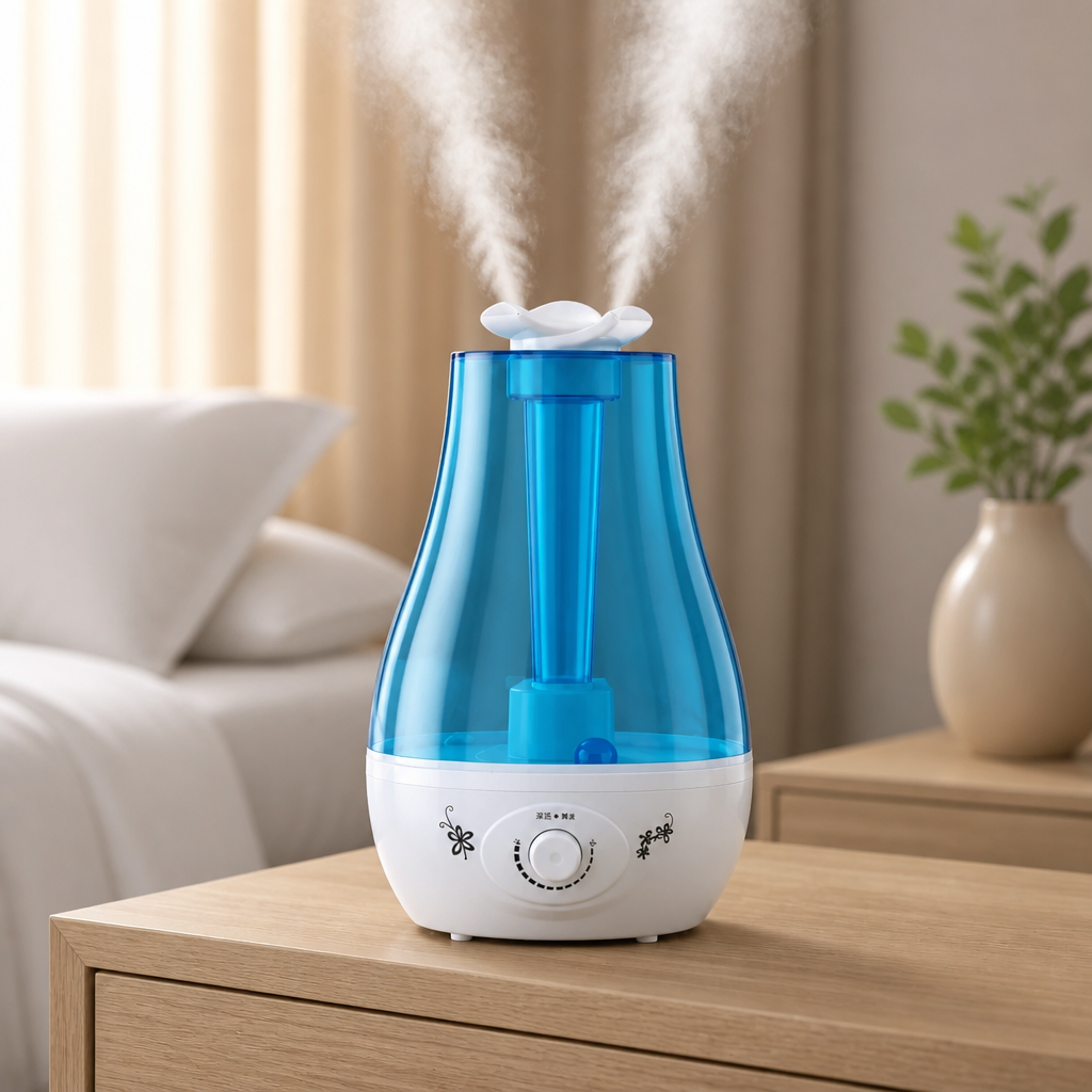 Ultrasonic Cool Mist Humidifier 2.6–4L – Quiet Air Purifier with Auto Power-Off