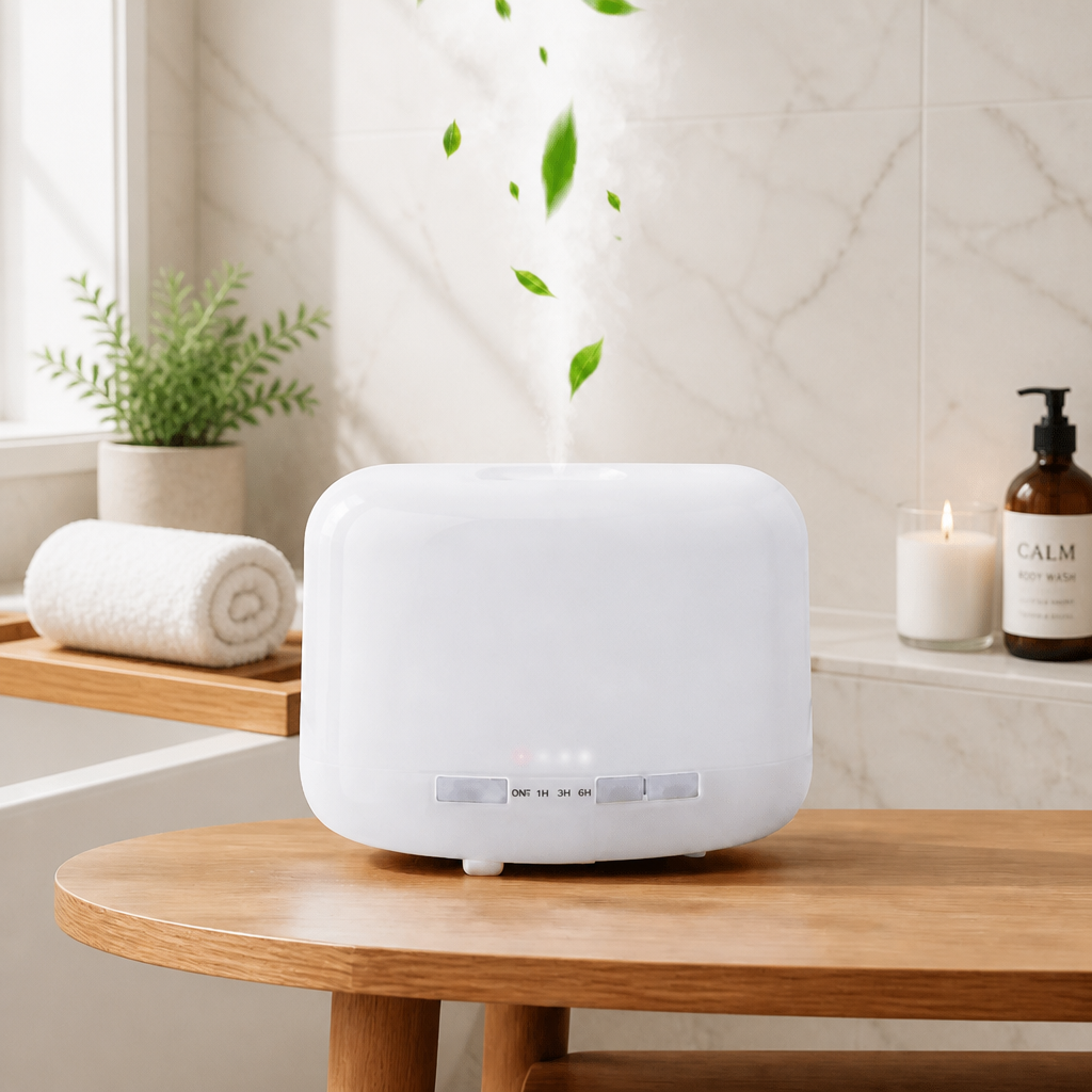 500ml Ultrasonic Essential Oil Diffuser with RGB Light | Aesthetic Pad