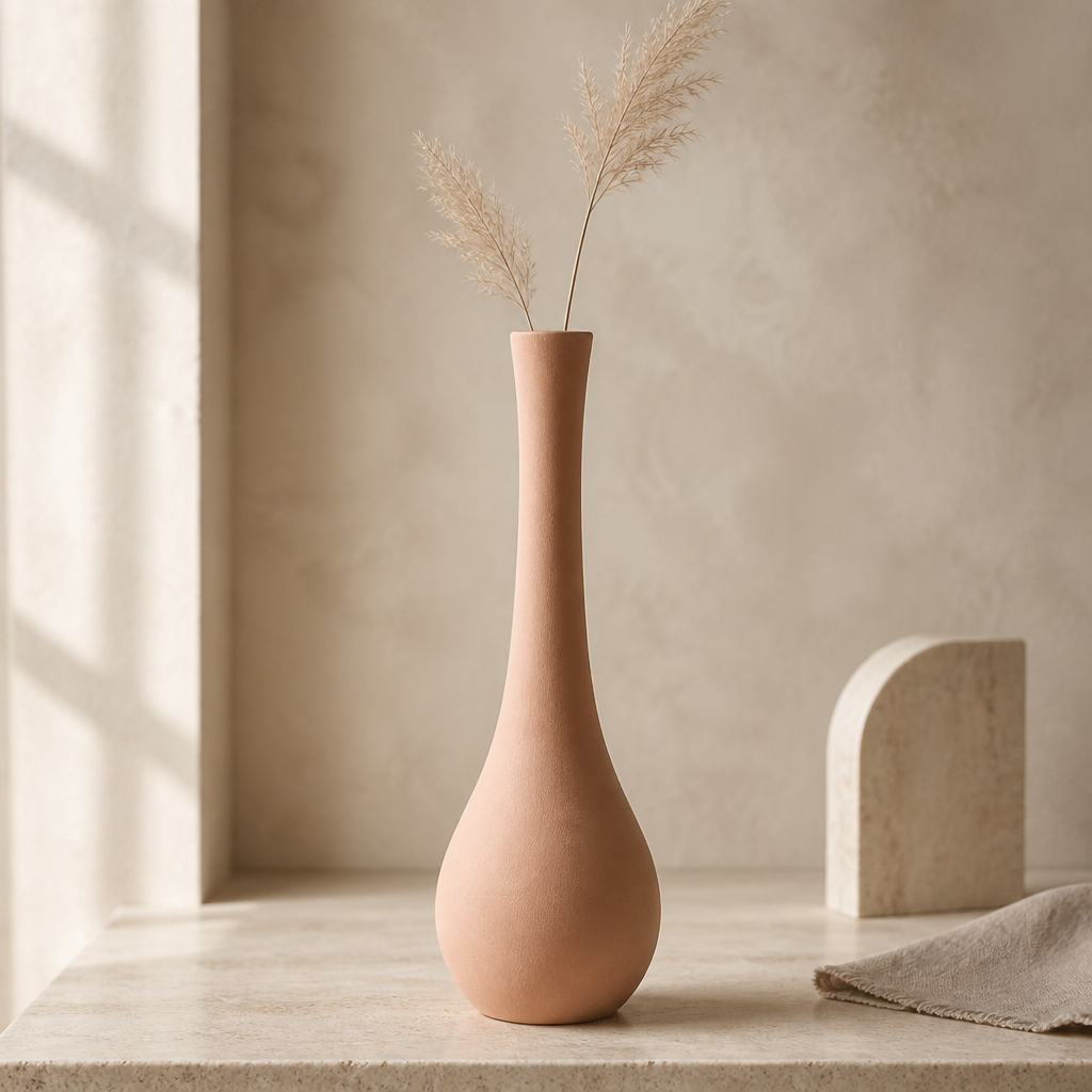 Minimal Ceramic Vase Collection | Modern Neutral Decorative Vases for Home Décor