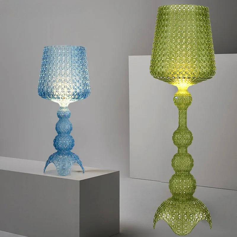 Creative Acrylic LED Floor Lamps & Table Lamps