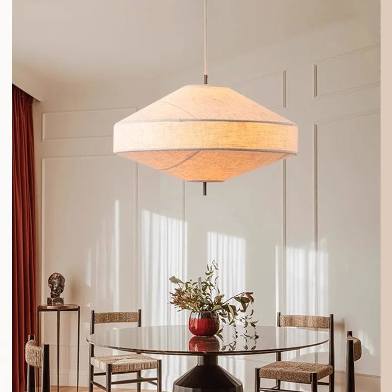 Size guide for Style C Japanese pendant light, D65 × H42cm