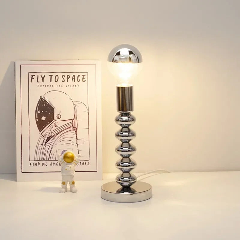 Bauhaus Bubble LED Table Lamp – Chrome