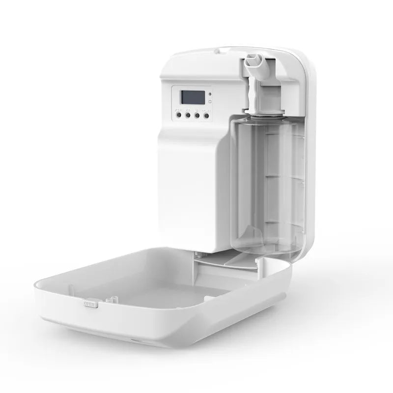 Inside a white aromatherapy device on a white background