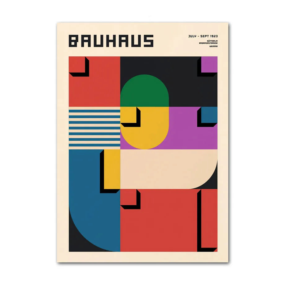 Multicoloured Geometric Composition (July-Sept 1923)