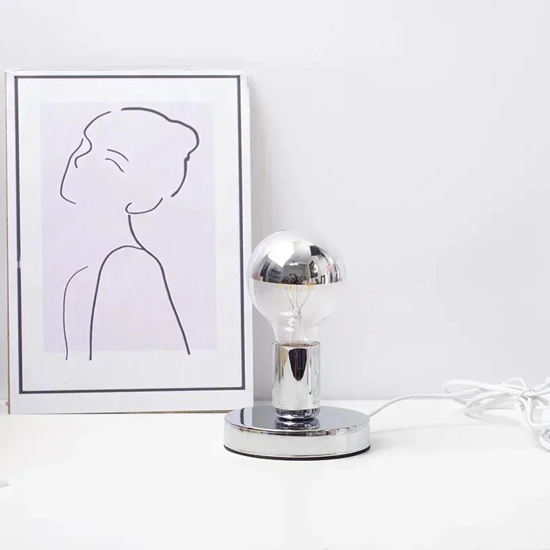 Bauhaus Bubble LED Table Lamp – Chrome