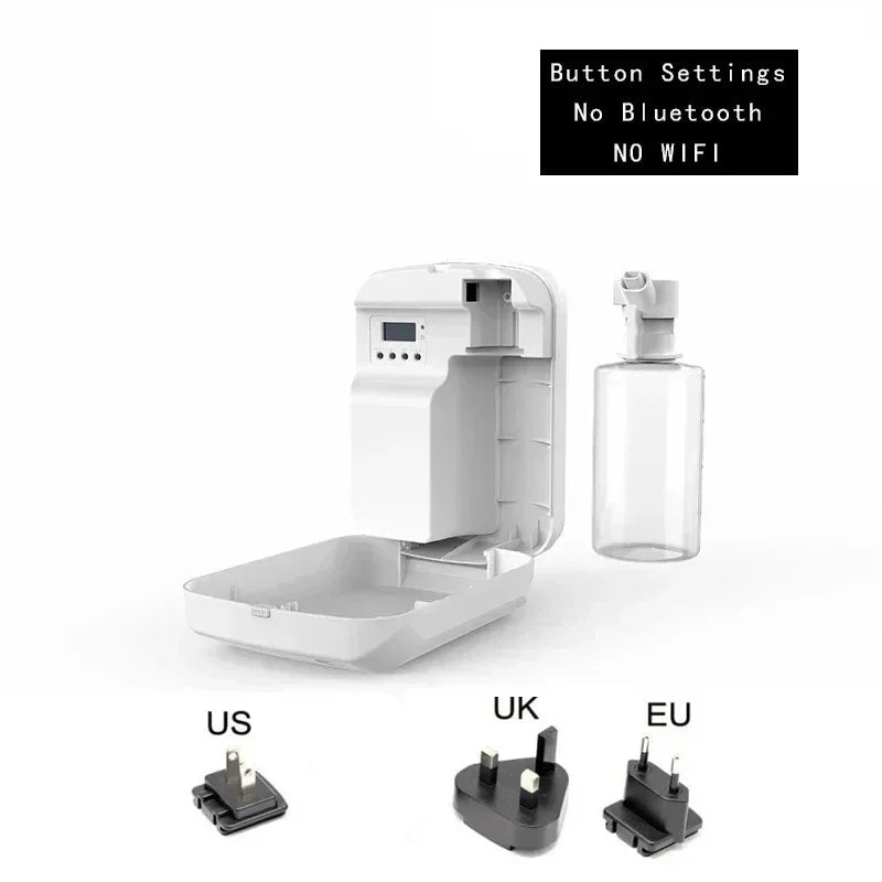 White button-control aromatherapy diffuser with no Bluetooth or wifi, multiple options