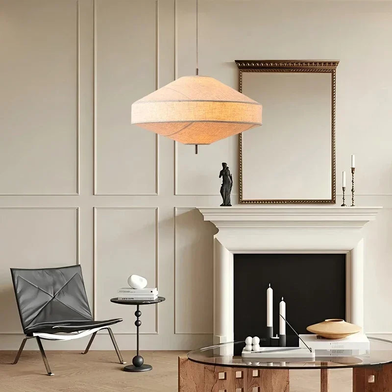 Size guide for Style C Japanese pendant light, D65 × H42cm