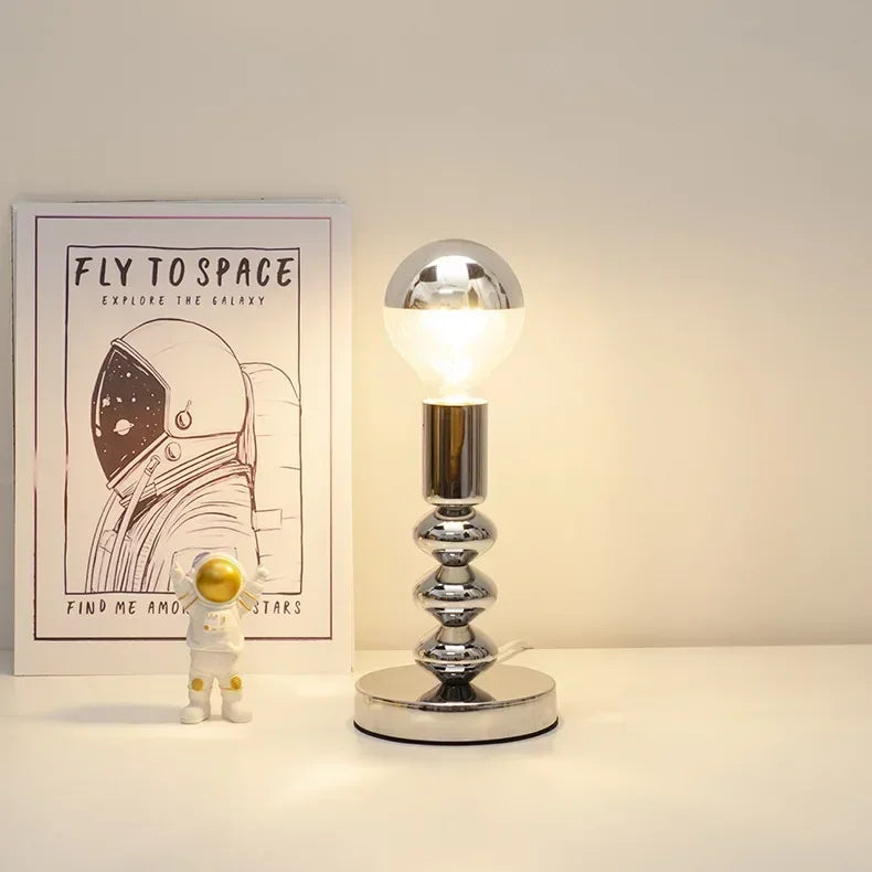 Bauhaus Bubble LED Table Lamp – Chrome