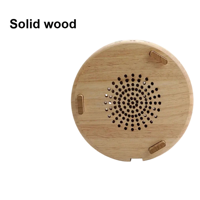 Solid wood diffuser base with ventilation detail