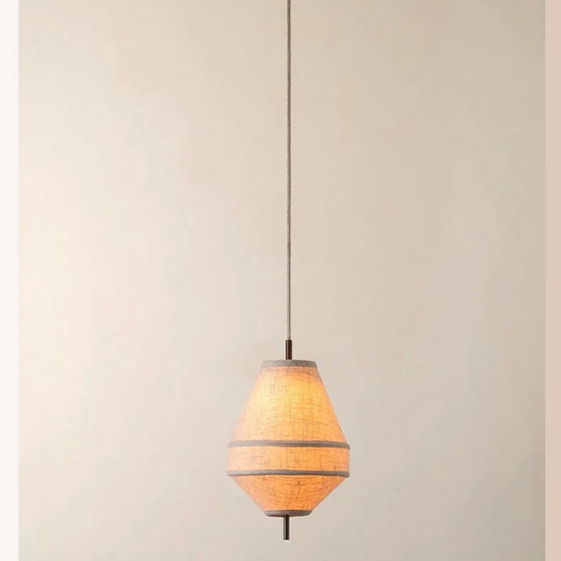 Size guide for Style A Japanese pendant light, D23 × H34cm