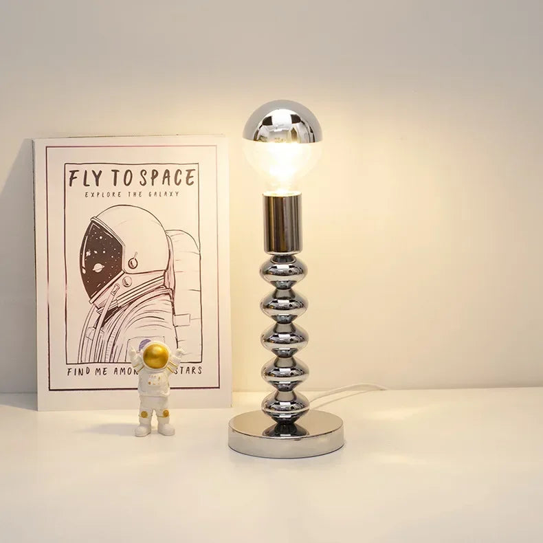 Bauhaus Bubble LED Table Lamp – Chrome