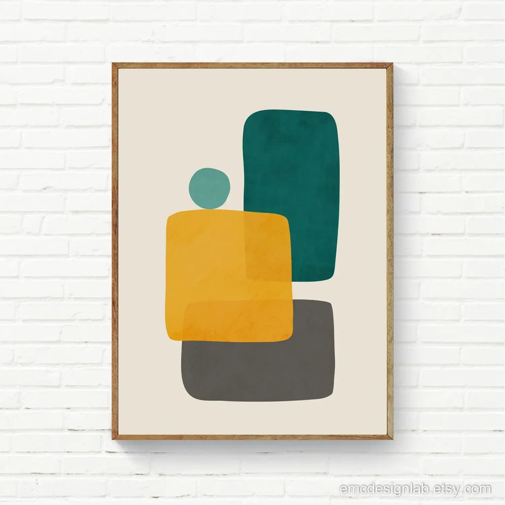 abstract art print
