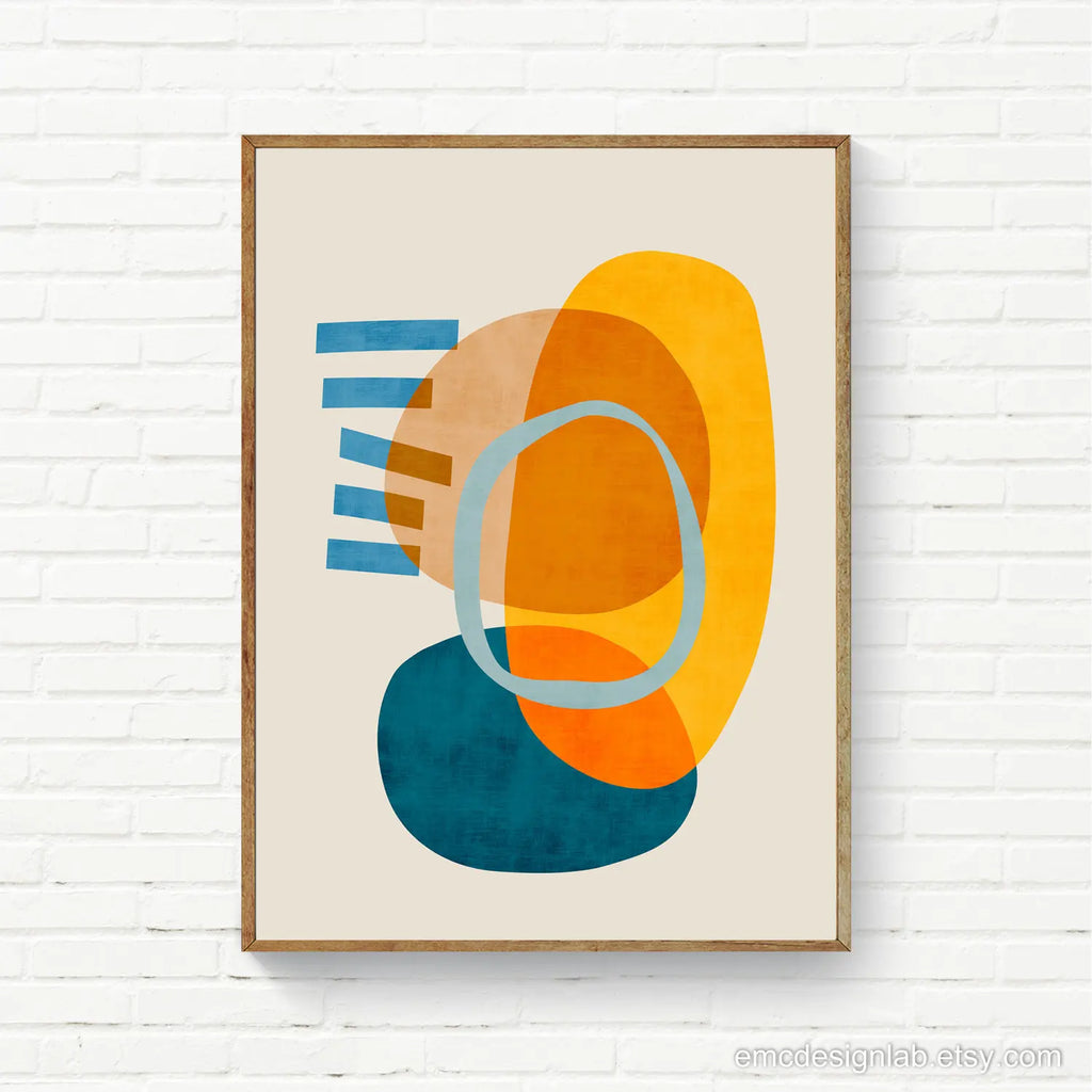 abstract art print