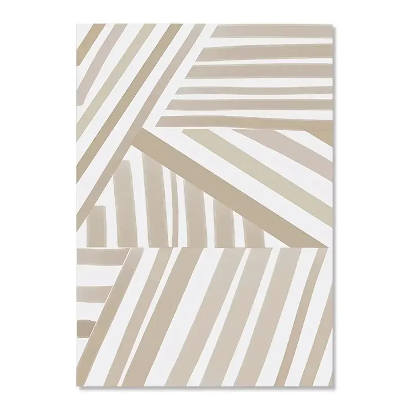 Rug with geometric pattern on a white background