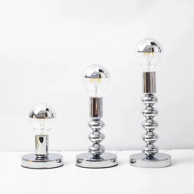 Bauhaus Bubble LED Table Lamp – Chrome