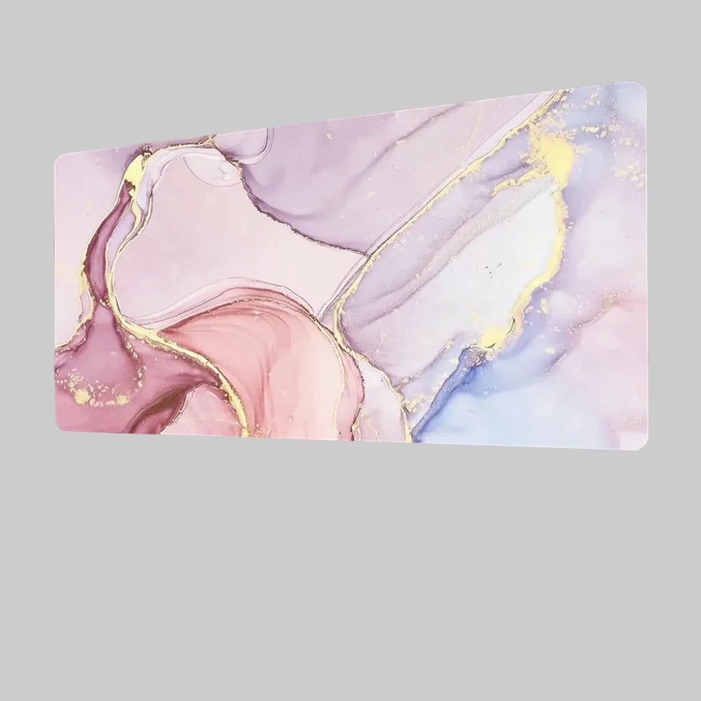 Mousepad with abstract design on a grey  background