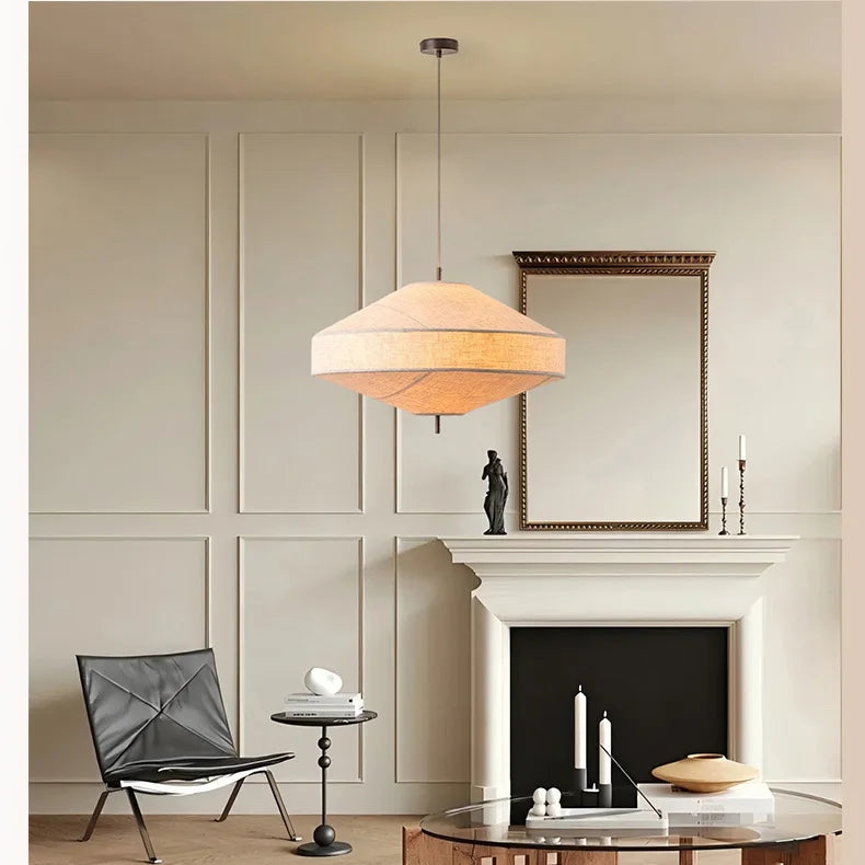 Size guide for Style C Japanese pendant light, D65 × H42cm
