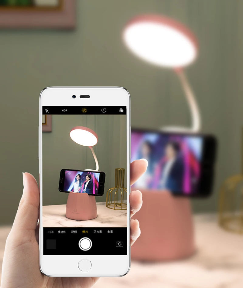 USB Touch Control LED Desk Lamp with Adjustable Brightness | Minimalist Table Light