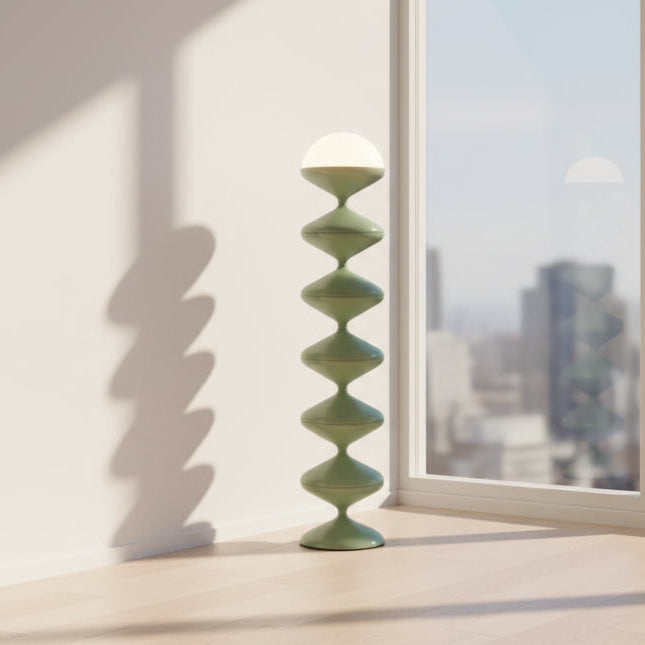 Olive green creative floor lamp 120cm